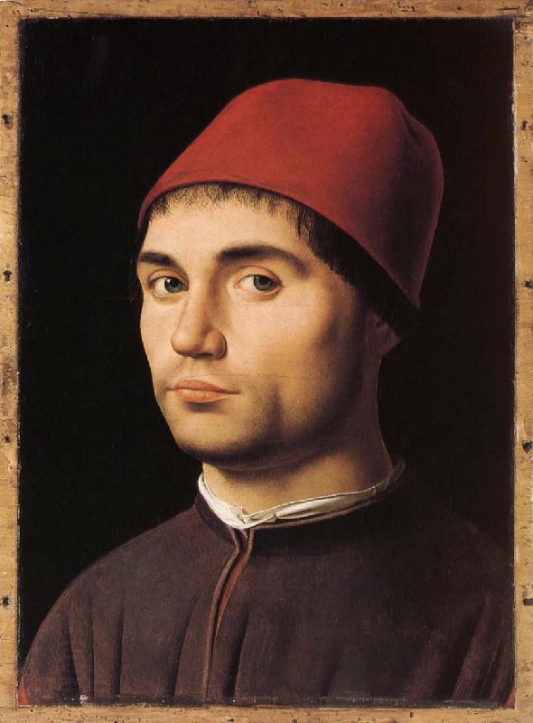 Antonello da Messina Portratt of young man China oil painting art